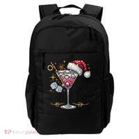 Women Santas Favorite Hot Mess Funny Margarita Gift Backpack thumb 0