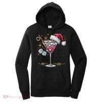 Women Santas Favorite Hot Mess Funny Margarita Gift Women's Hoodie thumb 0