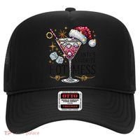 Women Santas Favorite Hot Mess Funny Margarita Gift Hat thumb 0