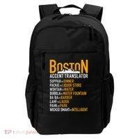 Wicke Smaht Funny Boston Accent Translator Backpack thumb 0