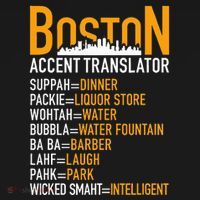 Wicke Smaht Funny Boston Accent Translator Coaster thumb 2
