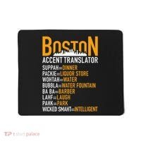 Wicke Smaht Funny Boston Accent Translator Mousepad thumb 0
