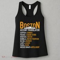 Wicke Smaht Funny Boston Accent Translator Women's Tank Top thumb 3