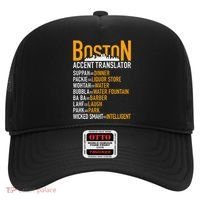 Wicke Smaht Funny Boston Accent Translator Hat thumb 0