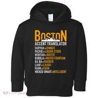 Wicke Smaht Funny Boston Accent Translator Toddler Hoodie thumb 0