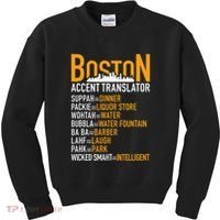 Wicke Smaht Funny Boston Accent Translator Kids Sweatshirt thumb 0