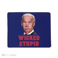Wicked Stupid Funny Joe Biden Boston Mousepad thumb 0