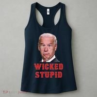 Wicked Stupid Funny Joe Biden Boston Women's Tank Top thumb 3