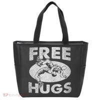 Wrestling Shirts  Funny Free Hugs Wrestling  Coach Tote Bag thumb 0