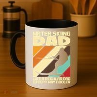Water Ski Fans Water Skiing Dad Gift Coffee Mug thumb 4