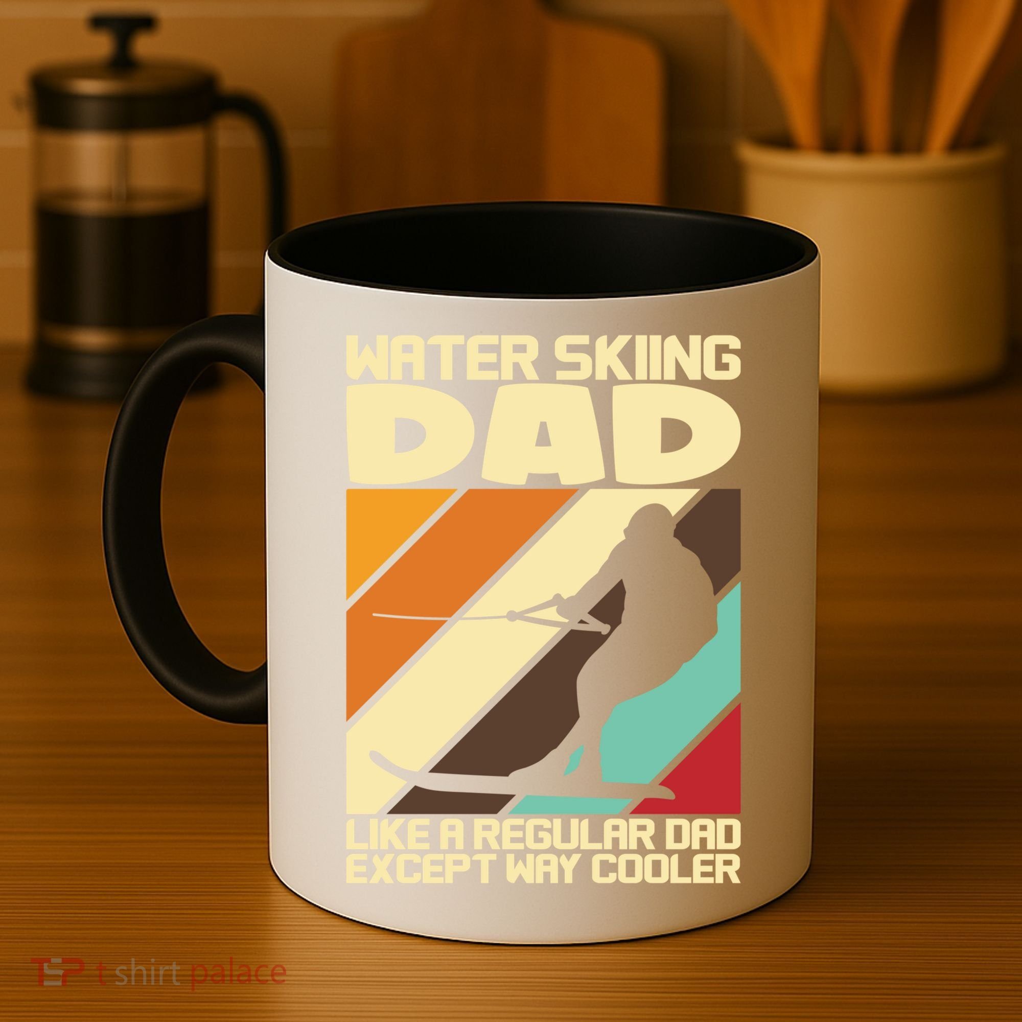 Water Ski Fans Water Skiing Dad Gift Coffee Mug