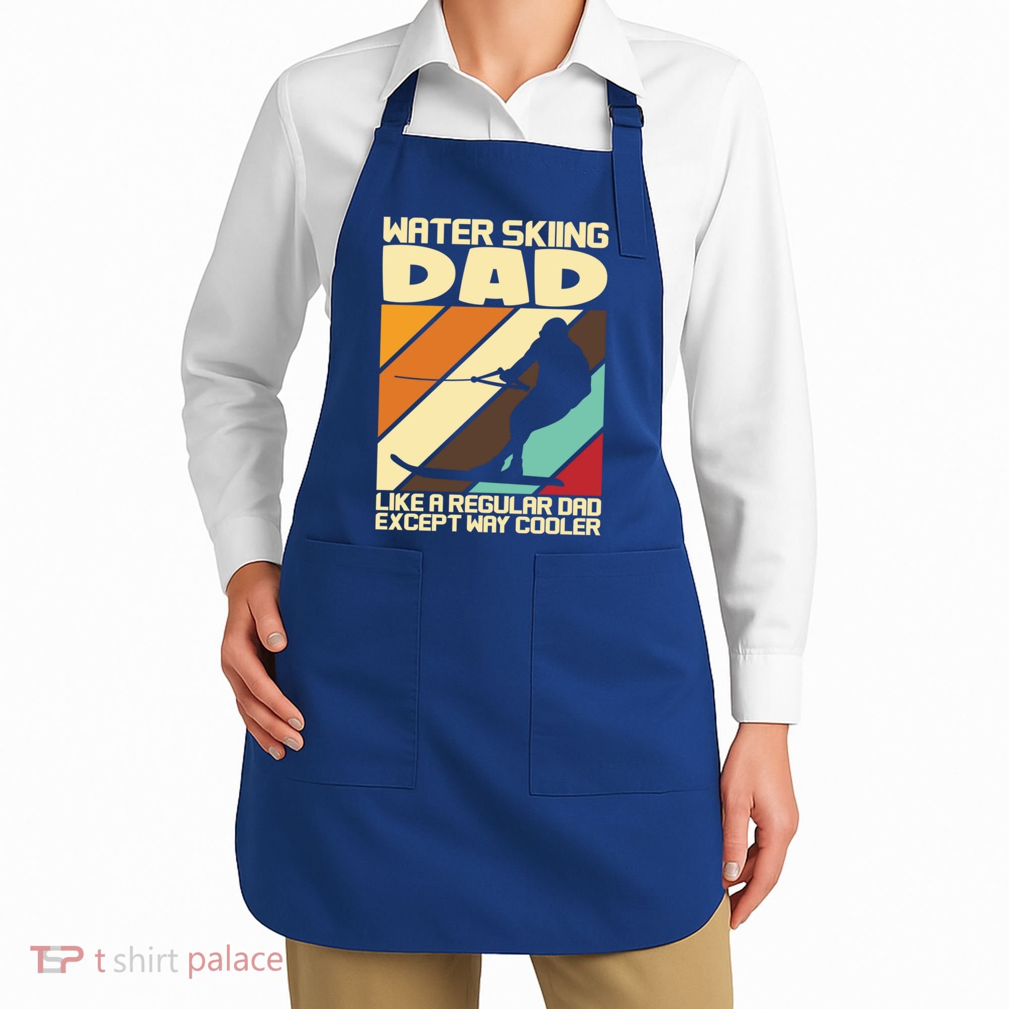 Water Ski Fans Water Skiing Dad Gift Apron