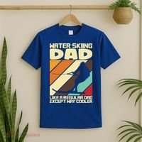Water Ski Fans Water Skiing Dad Gift T-Shirt thumb 2