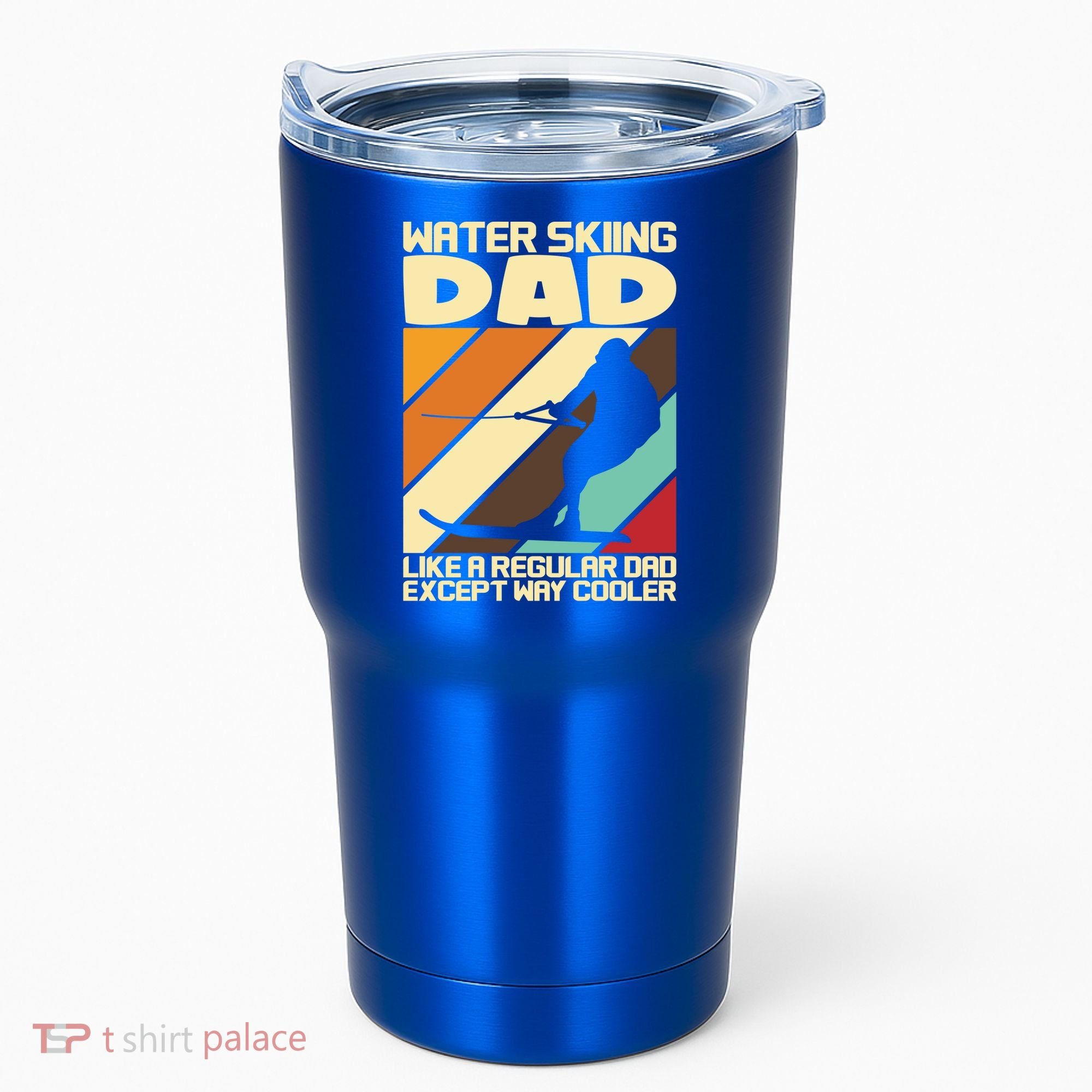Water Ski Fans Water Skiing Dad Gift Tumbler
