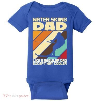Water Ski Fans Water Skiing Dad Gift Baby Bodysuit