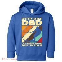 Water Ski Fans Water Skiing Dad Gift Toddler Hoodie thumb 0