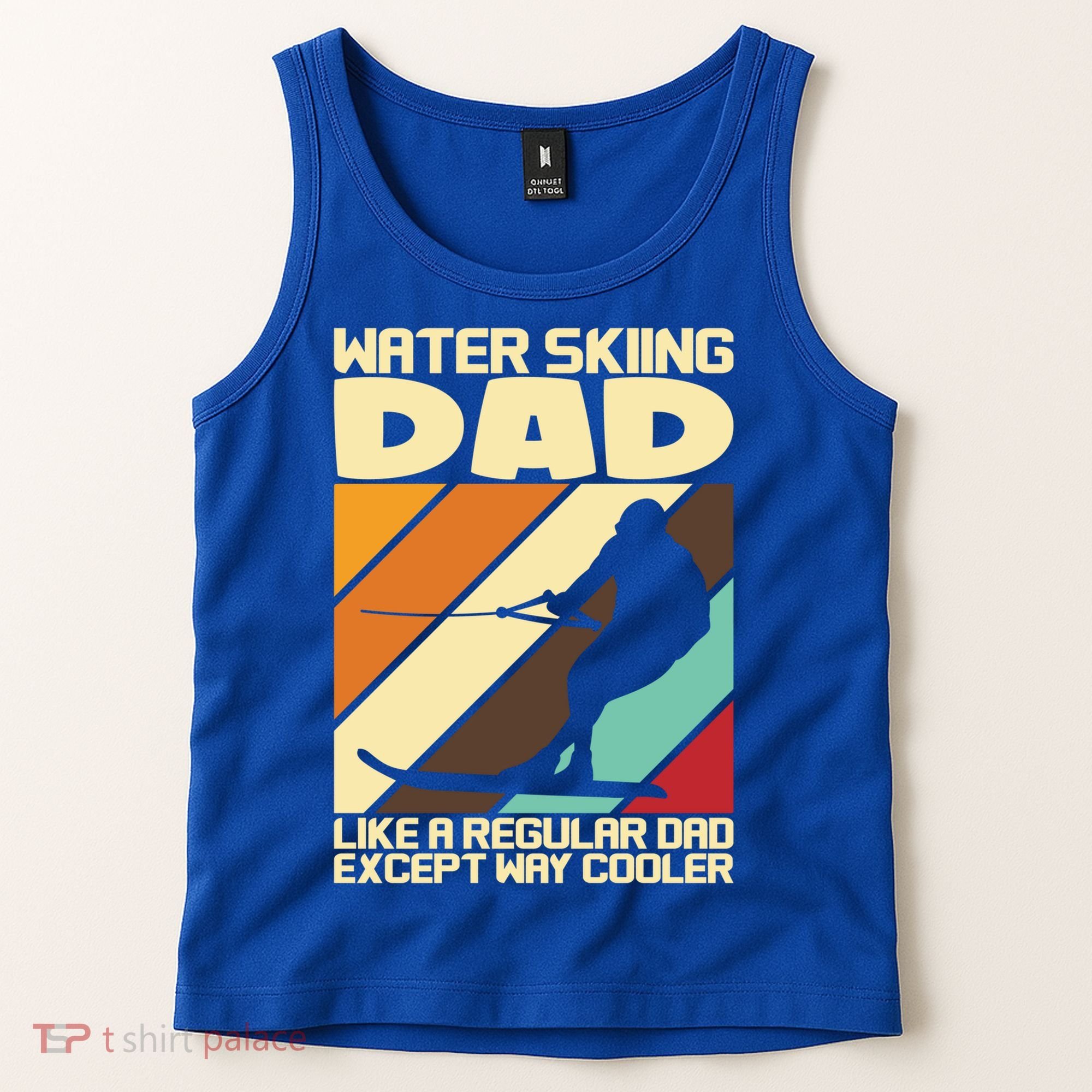 Water Ski Fans Water Skiing Dad Gift Tank Top