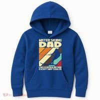 Water Ski Fans Water Skiing Dad Gift Kids Hoodie thumb 0