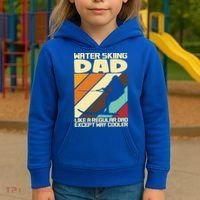 Water Ski Fans Water Skiing Dad Gift Kids Hoodie thumb 3