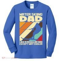 Water Ski Fans Water Skiing Dad Gift Kids Long Sleeve Shirt thumb 0