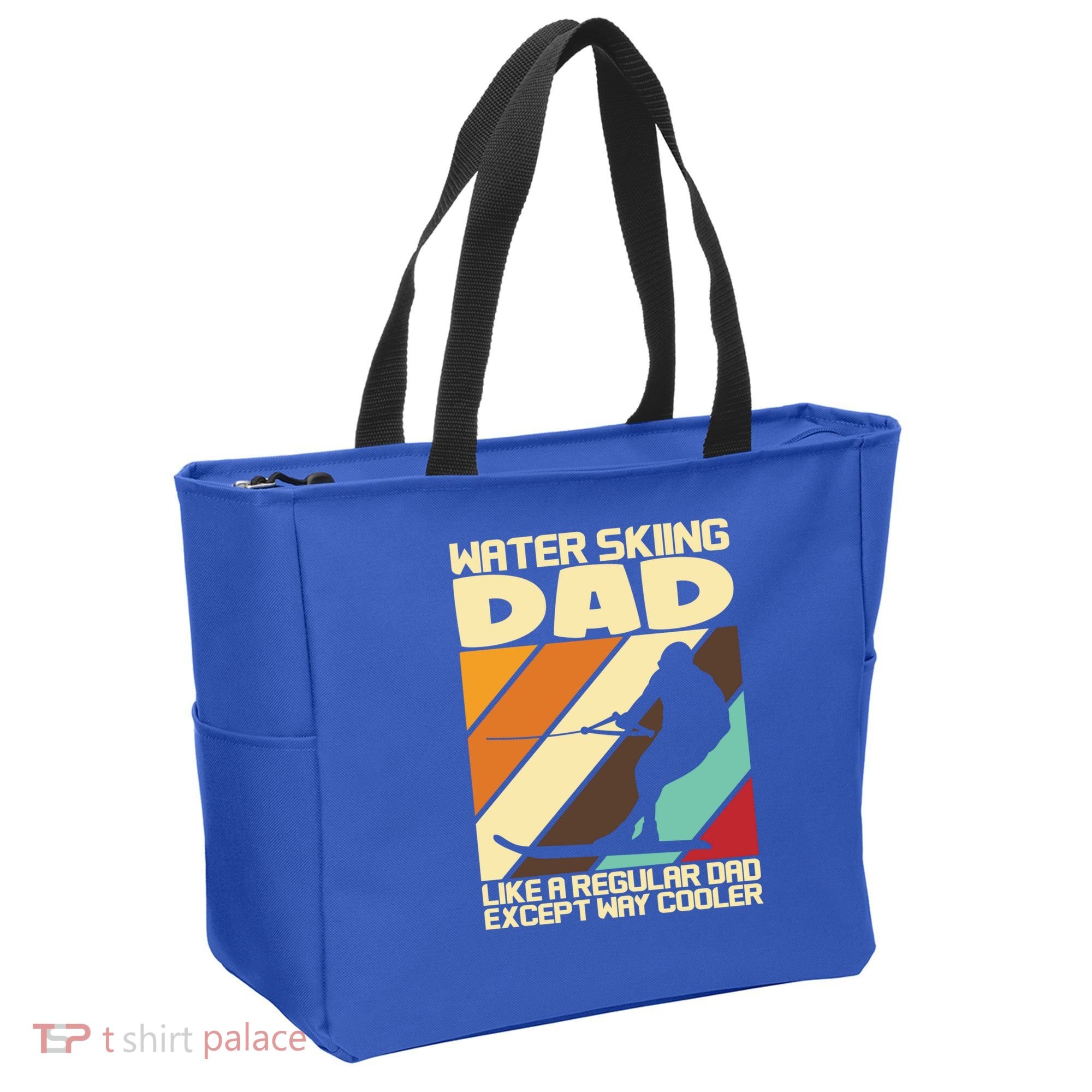 Water Ski Fans Water Skiing Dad Gift Tote Bag