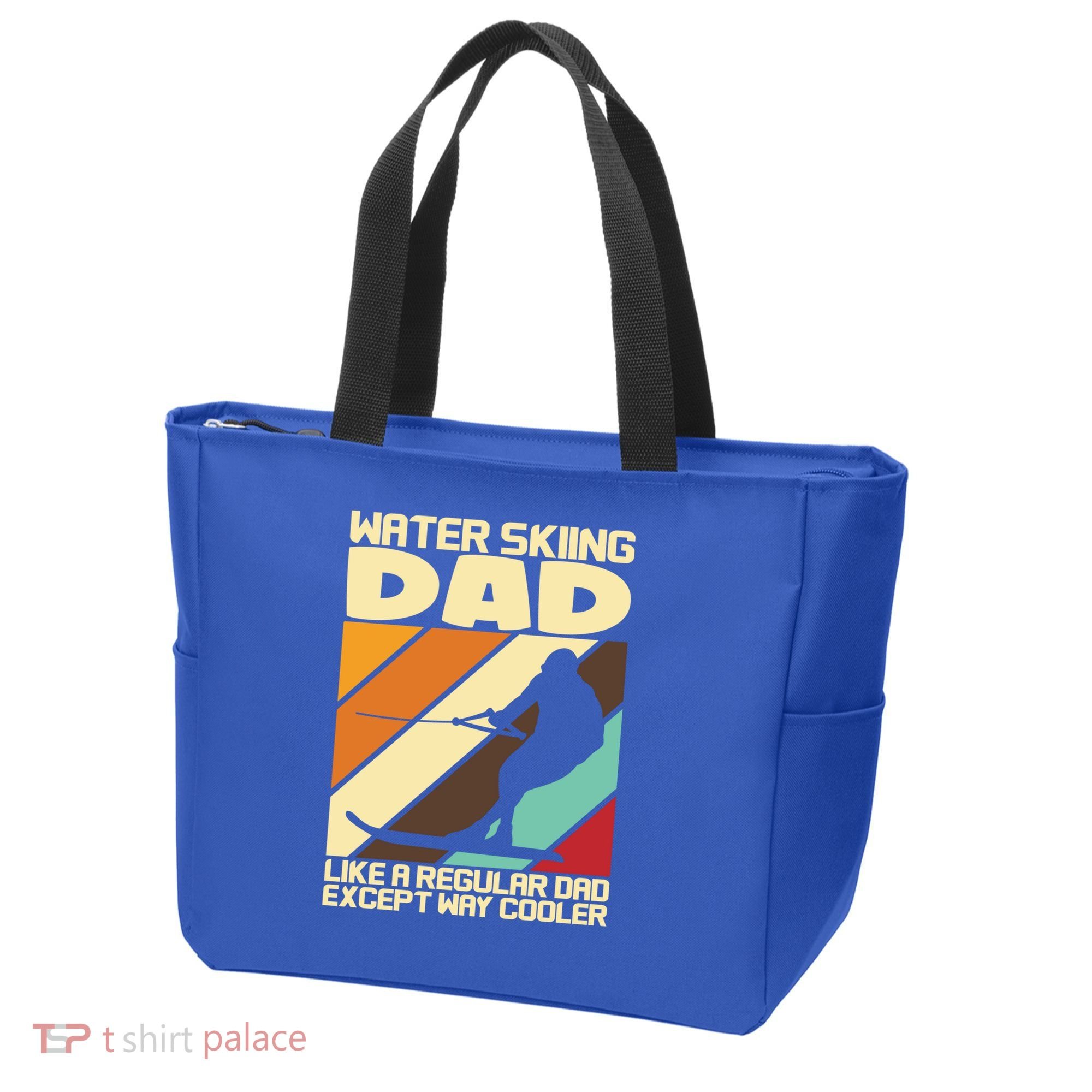 Water Ski Fans Water Skiing Dad Gift Tote Bag