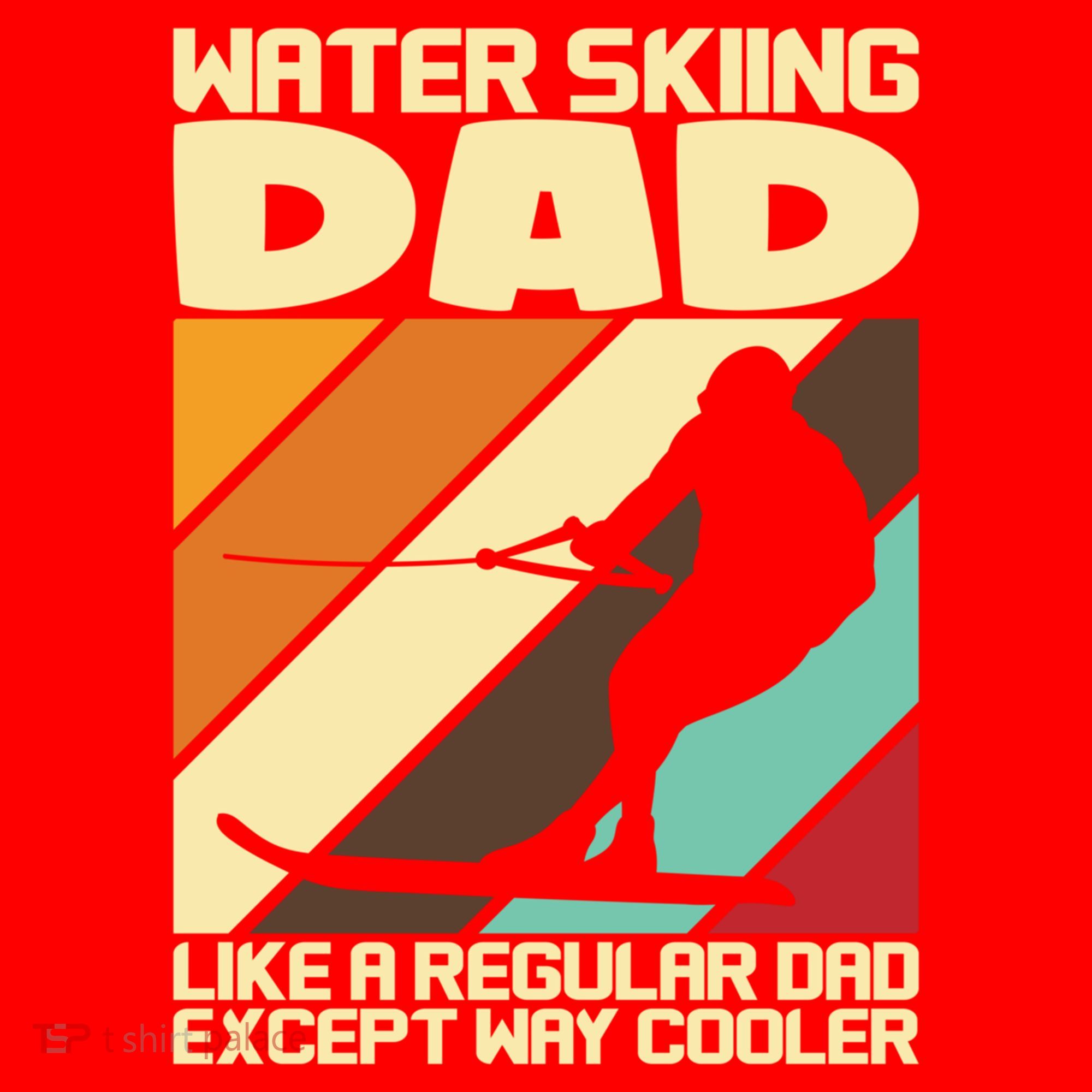 Water Ski Fans Water Skiing Dad Gift Santa Hat