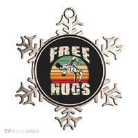 Wrestling Shirts  Funny Free Hugs Wrestling  Coach Ornament thumb 0