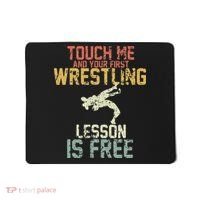 Wrestling Shirts  Funny Free Hugs Wrestling  Coach Mousepad thumb 0
