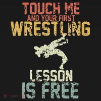 Wrestling Shirts  Funny Free Hugs Wrestling  Coach Mousepad thumb 1