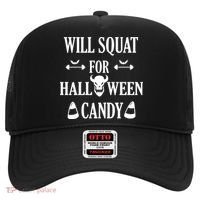 Will Squat For Halloween Candy Halloween Quote Hat thumb 0