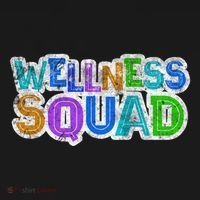 Wellness Squad Fitness Gym Crew Health Trainer Life Coach Funny Gift Women's Hoodie thumb 2