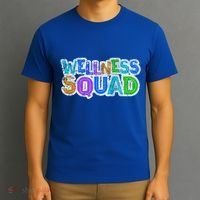 Wellness Squad Fitness Gym Crew Health Trainer Life Coach Funny Gift T-Shirt thumb 3