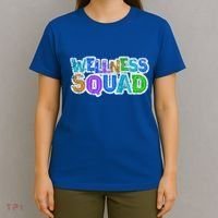 Wellness Squad Fitness Gym Crew Health Trainer Life Coach Funny Gift T-Shirt thumb 4