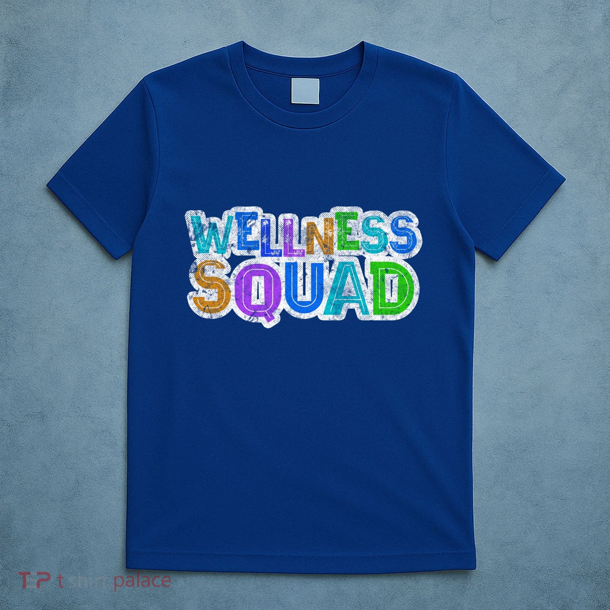 Wellness Squad Fitness Gym Crew Health Trainer Life Coach Funny Gift T-Shirt