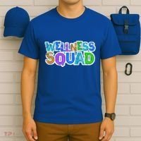 Wellness Squad Fitness Gym Crew Health Trainer Life Coach Funny Gift T-Shirt thumb 6