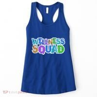Wellness Squad Fitness Gym Crew Health Trainer Life Coach Funny Gift Women's Tank Top thumb 0