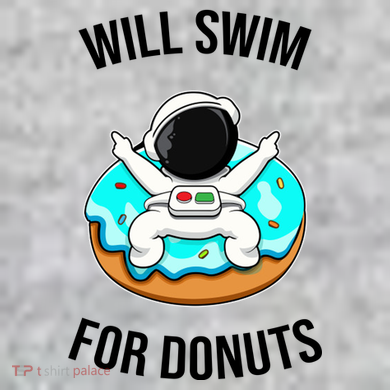 Will Swim For Donuts The Baniff Cuffed Pom Beanie