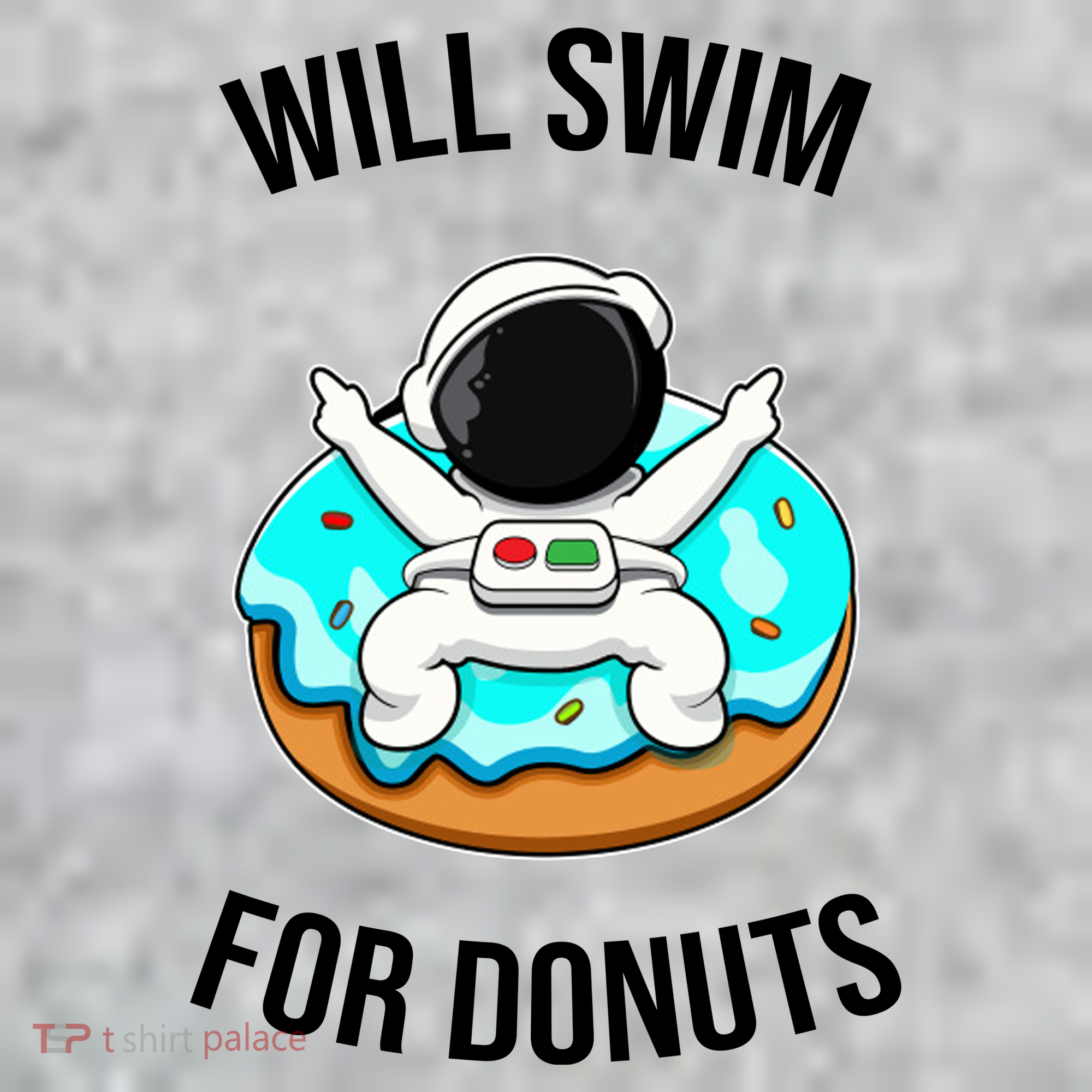 Will Swim For Donuts The Baniff Cuffed Pom Beanie