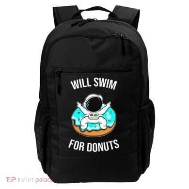 Will Swim For Donuts Backpack