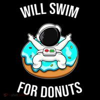 Will Swim For Donuts Backpack thumb 2