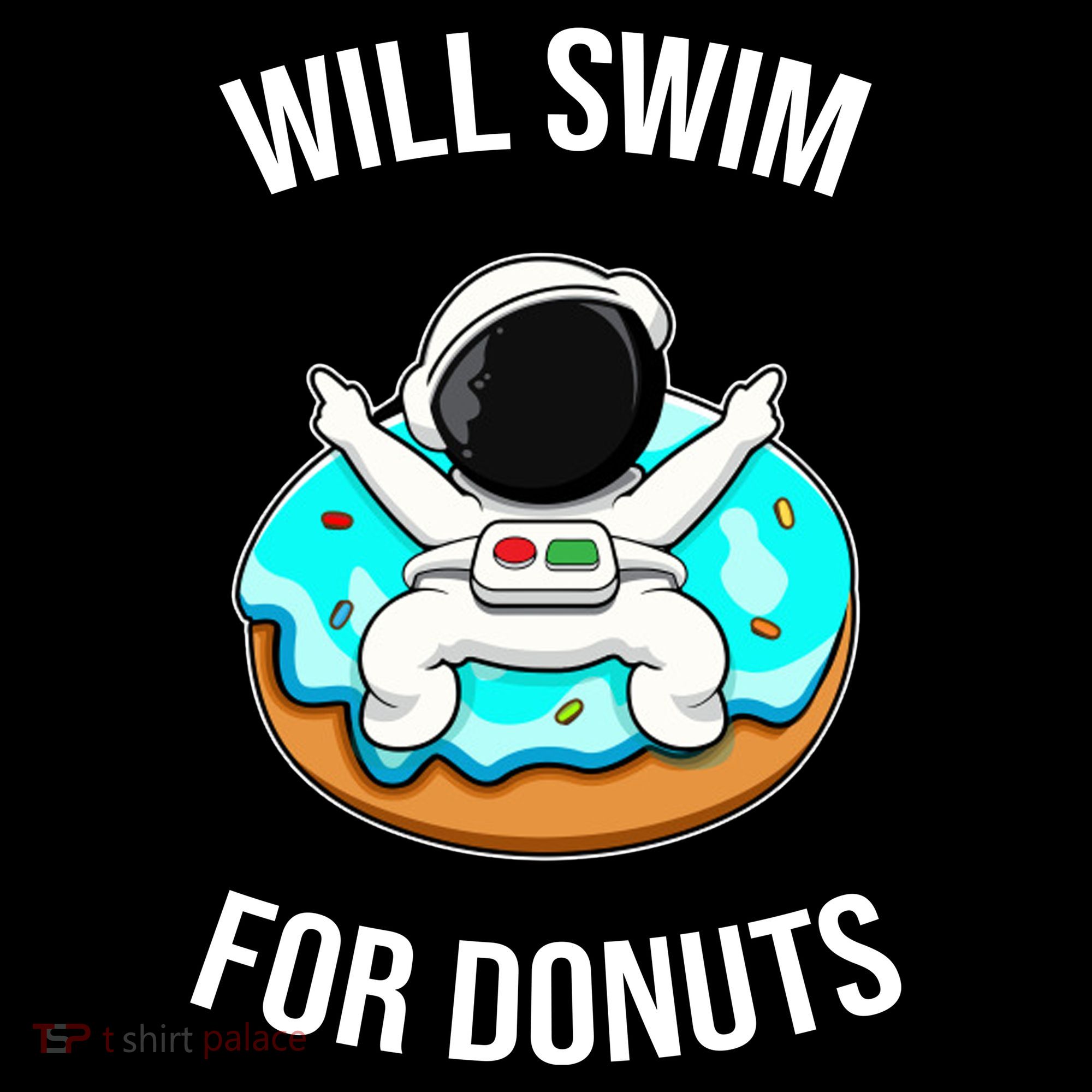 Will Swim For Donuts Backpack