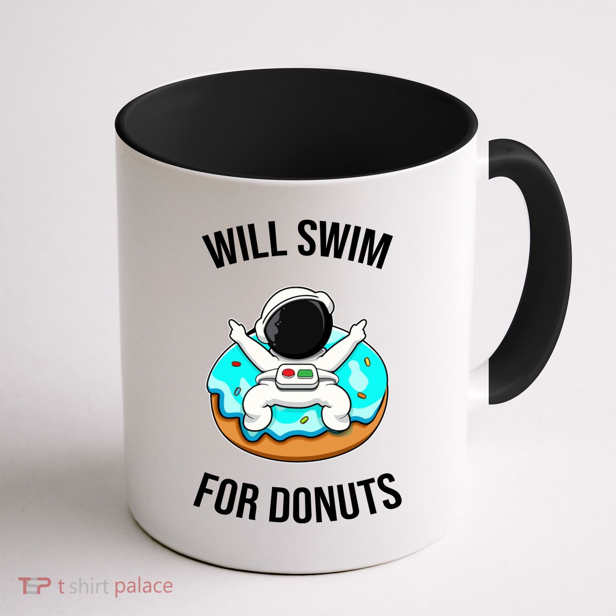 Will Swim For Donuts Coffee Mug