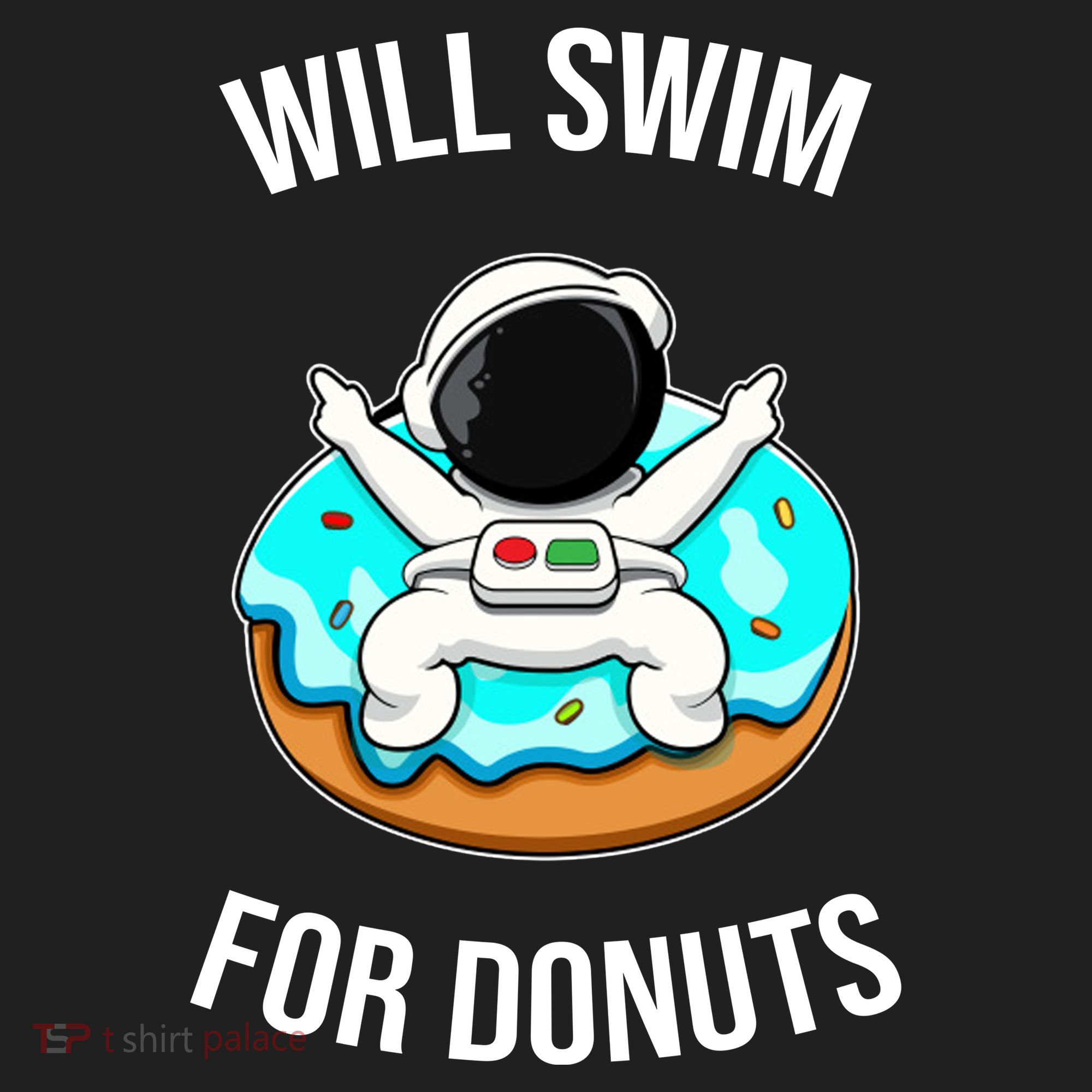 Will Swim For Donuts Tumbler