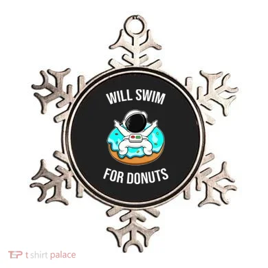 Will Swim For Donuts Ornament