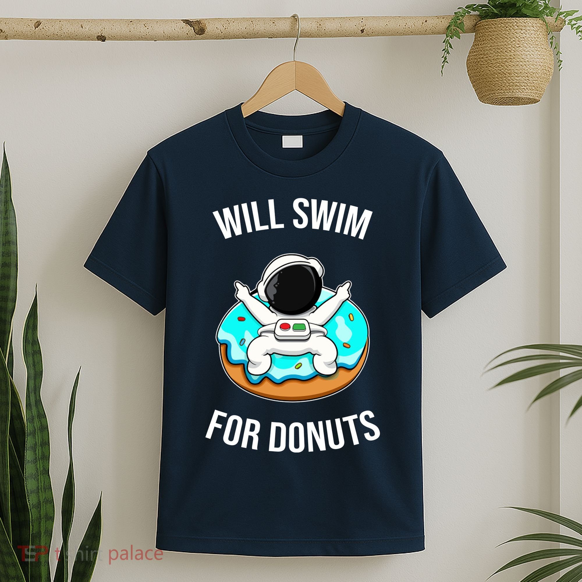 Will Swim For Donuts T-Shirt