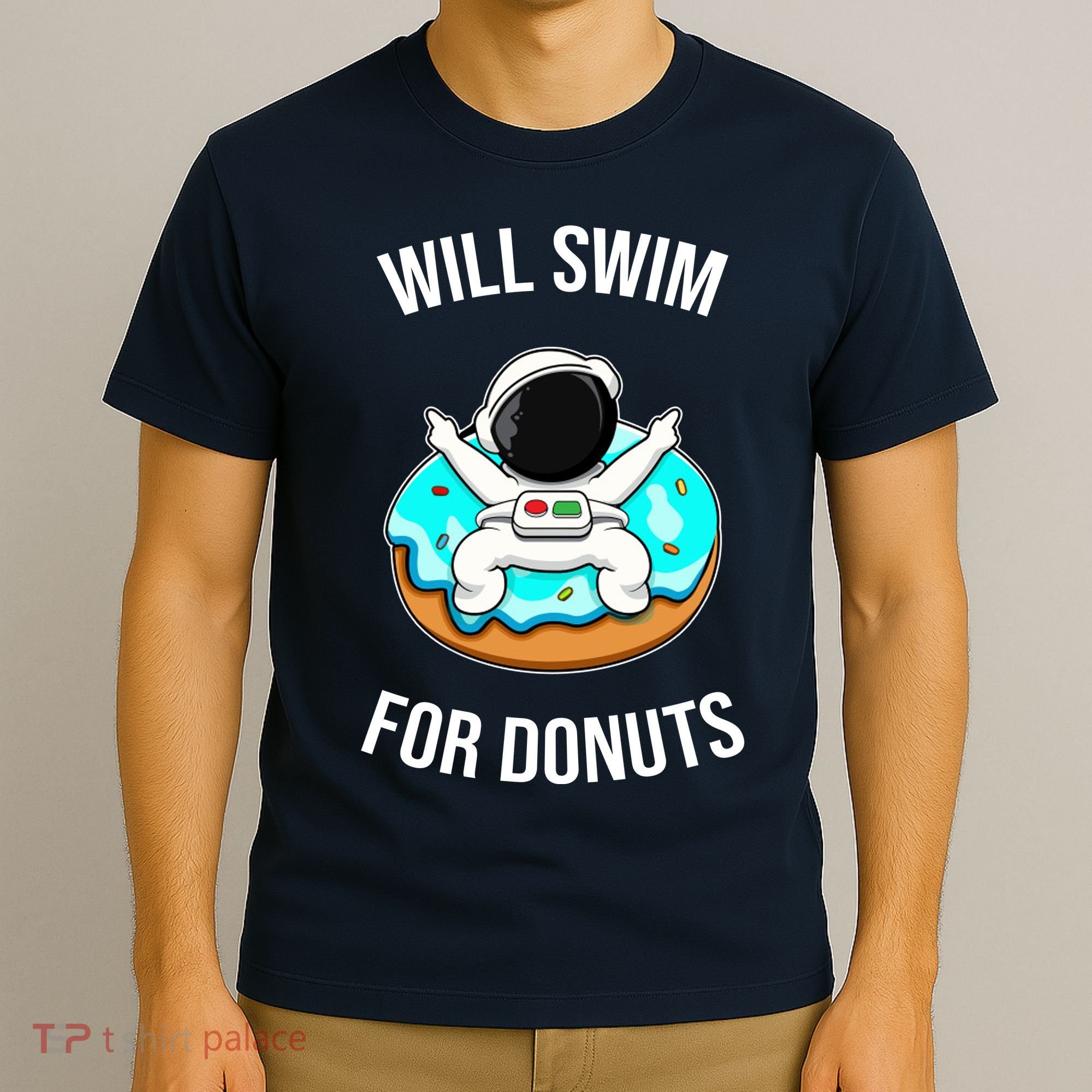 Will Swim For Donuts T-Shirt