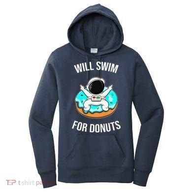 Will Swim For Donuts Women's Hoodie