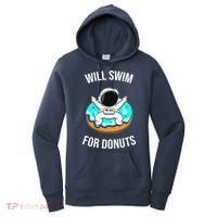 Will Swim For Donuts Women's Hoodie thumb 0