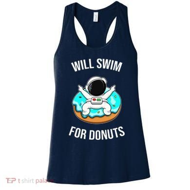 Will Swim For Donuts Women's Tank Top